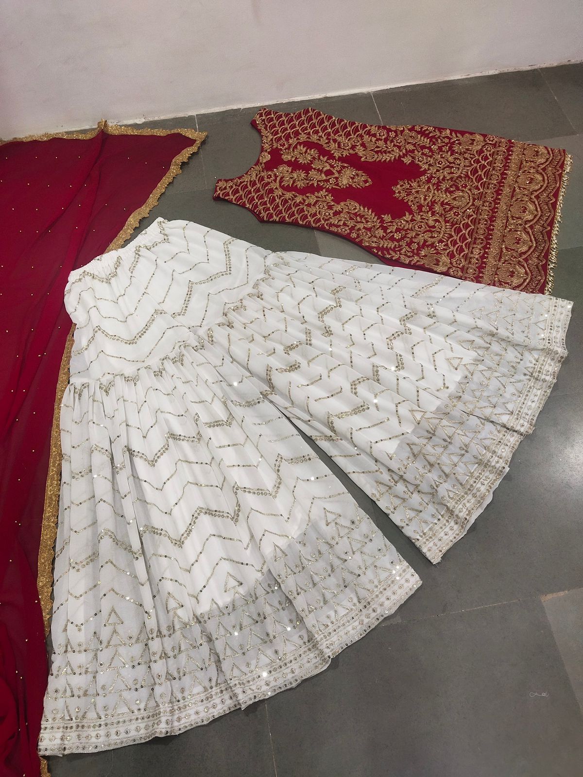 Trending sharara suit at affordable price buy now - Joshindia