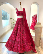 Buy Trendy Red Lehenga Choli Online in India - Joshindia