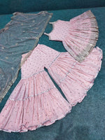 Peach color trendy kurta set buy now - Joshindia