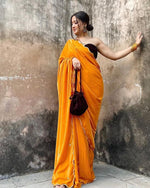 Heavy Designer Saree For Wedding And Reception - Joshindia