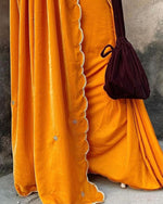 Heavy Designer Saree For Wedding And Reception - Joshindia