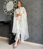 Latest white color Designer kurta set buy now - Joshindia