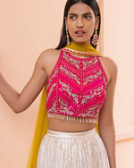 Beautiful white color sequence lehenga choli for partywear function - Joshindia