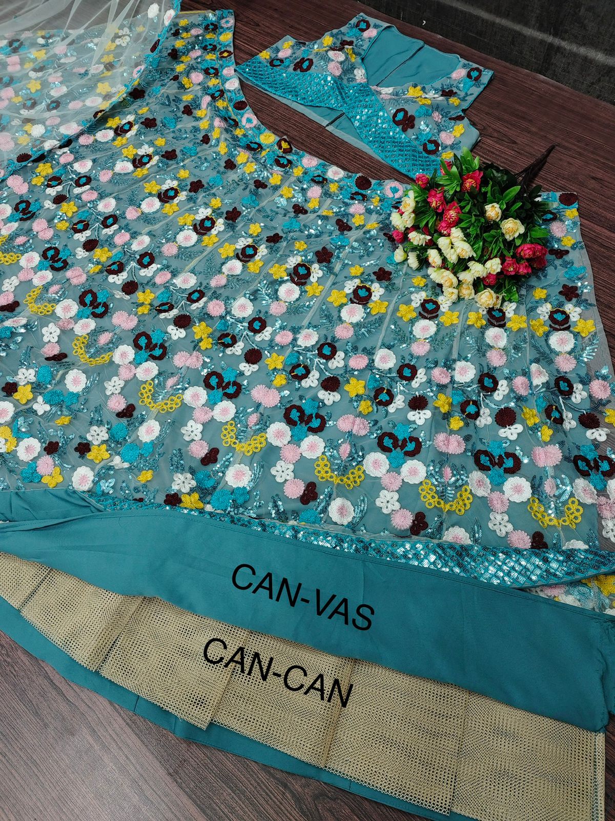 Buy Trending blue shade bollywood lehenga now - Joshindia