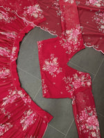 Buy Red Color Floral Lehenga online at Best Prices in India - Joshindia