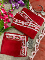 Red Color Designer Kurti Buy Now - Joshindia