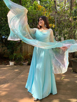 Blue Color Amazing Kurta Set Buy Now - Joshindia