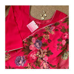 Buy Pink color lucknowi style kurta set for stylish look - Joshindia