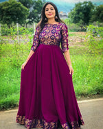 NEW DESIGNER PARTY WEAR LOOK GOWN BUY NOW - Joshindia