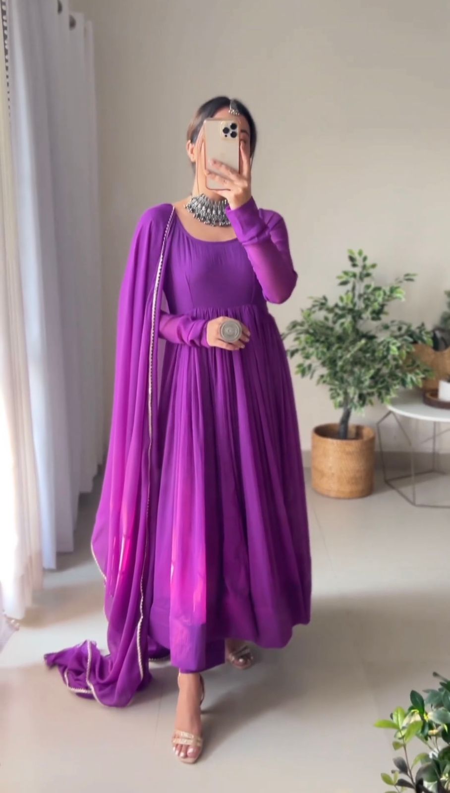 This weddingsession wear the party look full flair kurti pant - Joshindia