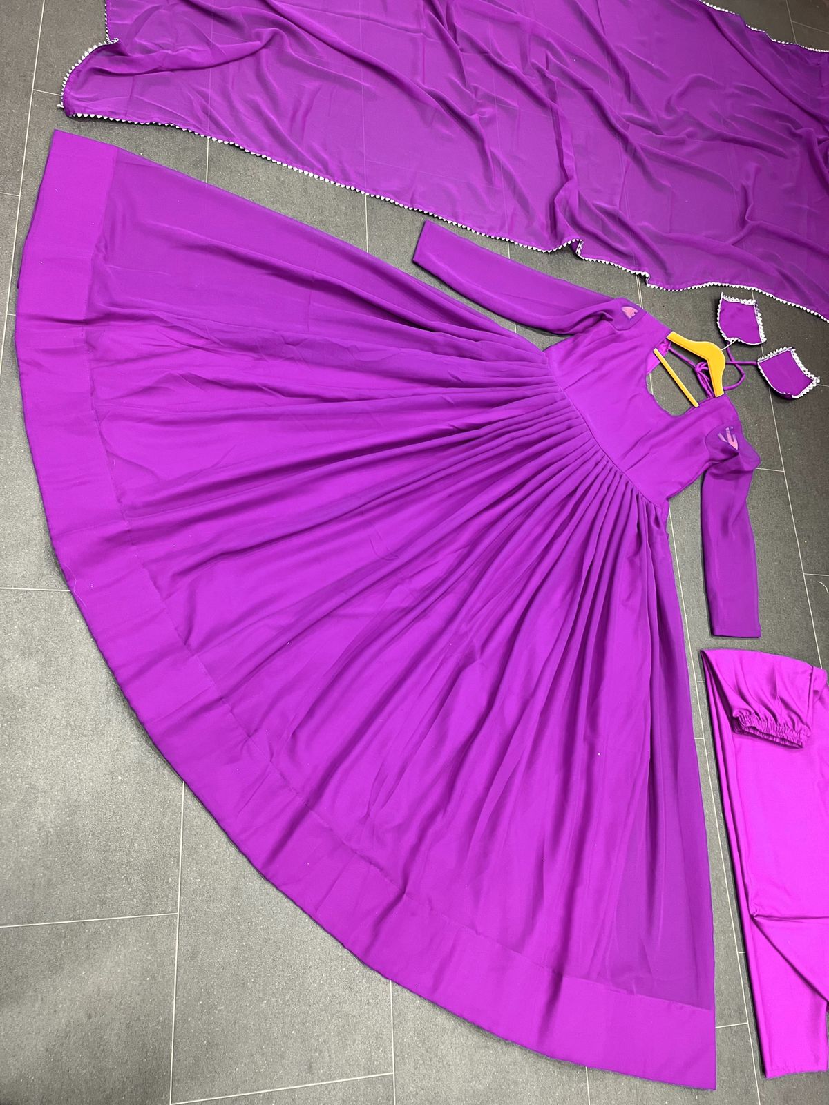 This weddingsession wear the party look full flair kurti pant - Joshindia