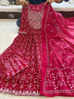 Beautiful Pink Color Heavy Designer Salwar Suit Buy Now - Joshindia