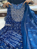 Rayon fabric kurti with pant and dupatta - Joshindia