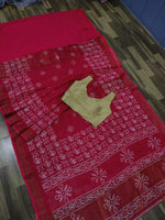 1 minute pink Ready to wear Saree For Wedding - Joshindia