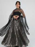 Latest Black Color Designer Lehenga Choli At Affordable Price - Joshindia