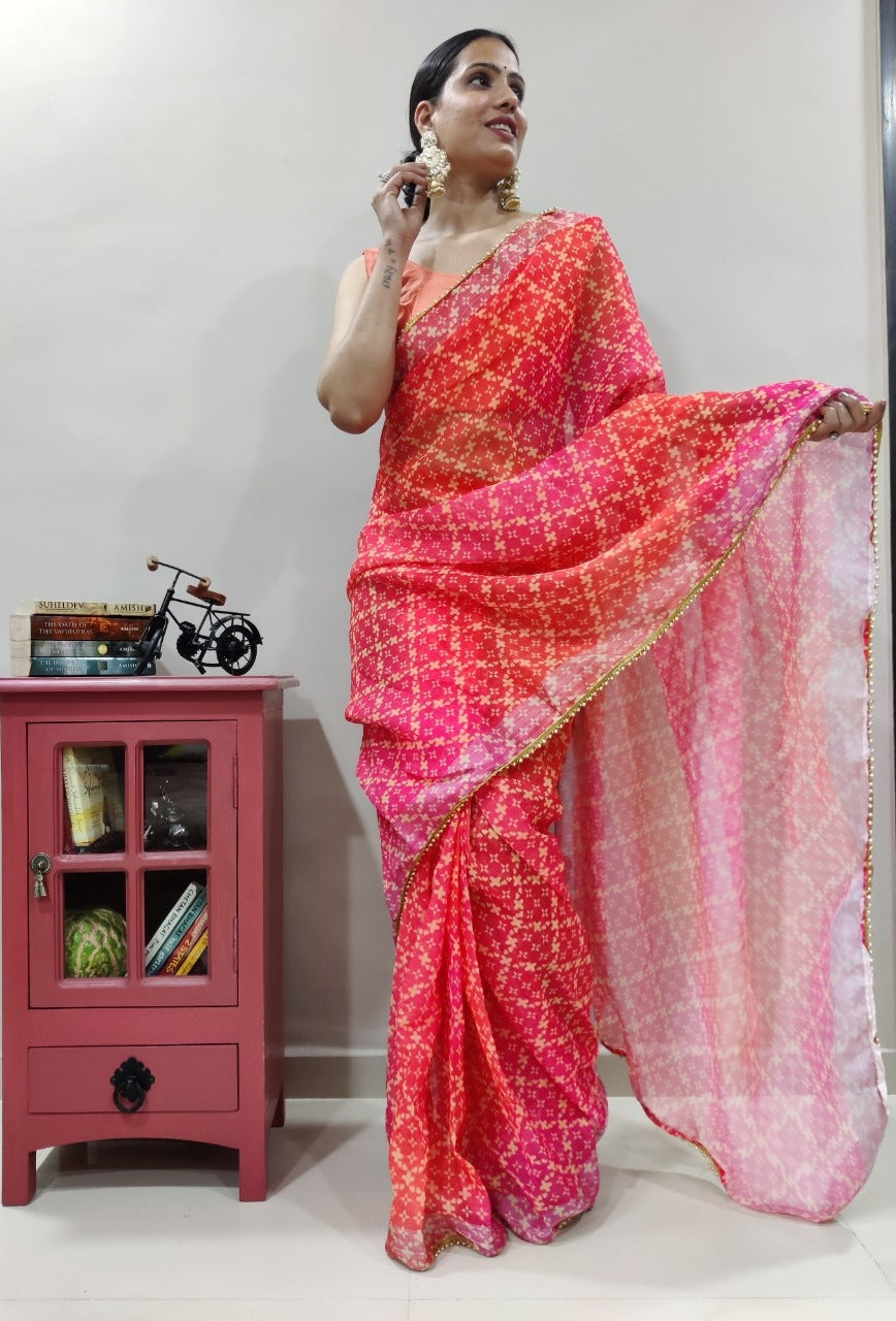 Ready to wear Saree for wedding - Joshindia