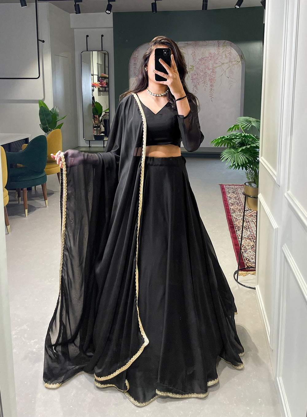 Flared Lehenga Ajio Online Shopping Lehenga Biba Lehenga Online Cheap