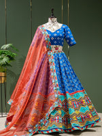 Blue Color Designer Silk Lehenga Choli At Best Price - Joshindia