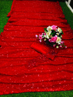 Amazing Sequence Designer Saree At Affordable Price - Joshindia