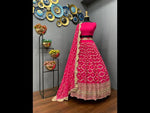 Latest pink colordesigner lehenga choli at affordable price