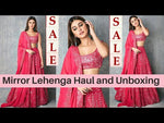 Latest Pink color lehenga choli for wedding function at affordable price