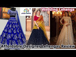 Navy blue color Latest lehenga choli for wedding and party