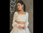 White color designer lehenga choli for amazing looks