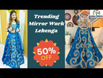 Buy turquoise blue color latest designer lehenga choli for wedding