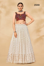 Trendy White Color lehenga choli Buy Now - Joshindia