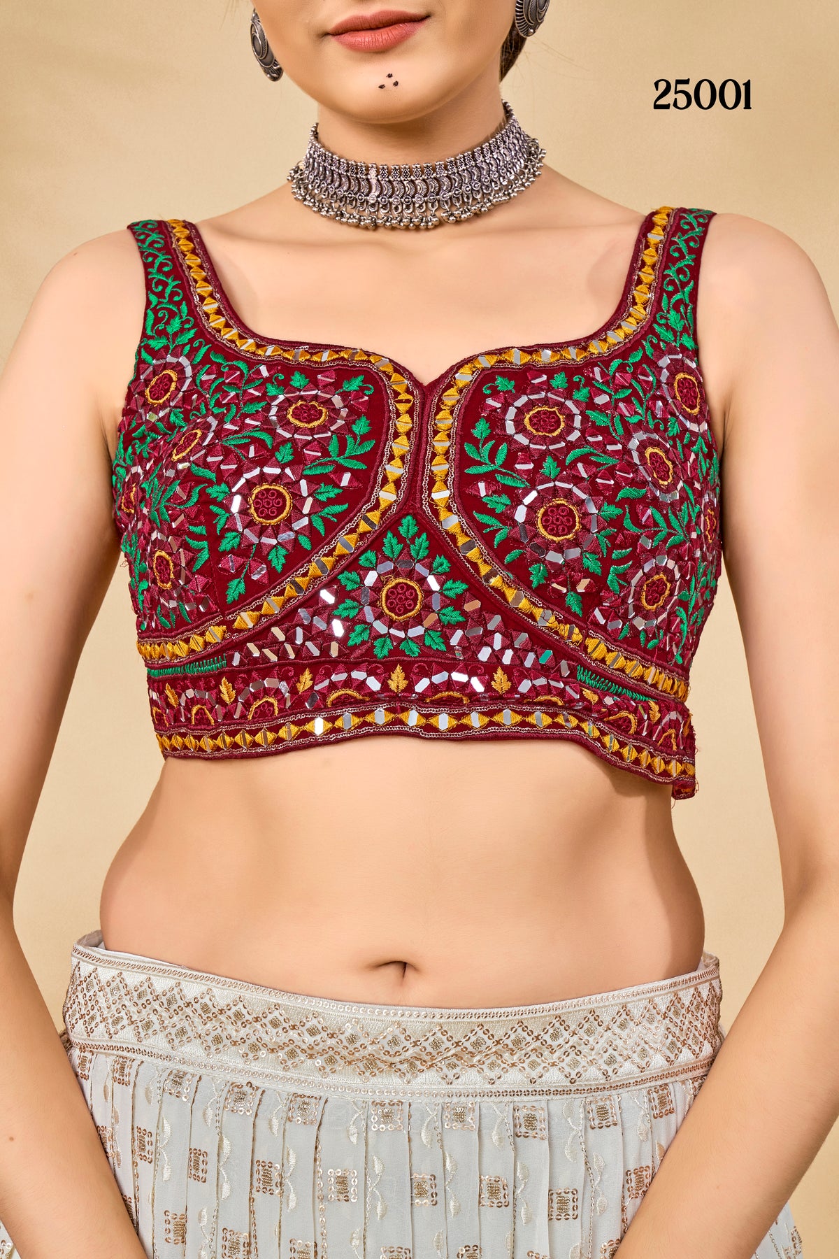 Trendy White Color lehenga choli Buy Now - Joshindia