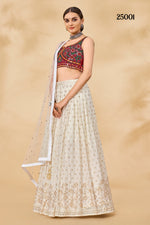 Trendy White Color lehenga choli Buy Now - Joshindia