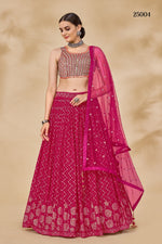 Trendy Pink Color lehenga choliBuy Now - Joshindia