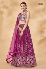 Trendy Wine Color lehenga choli Buy Now - Joshindia