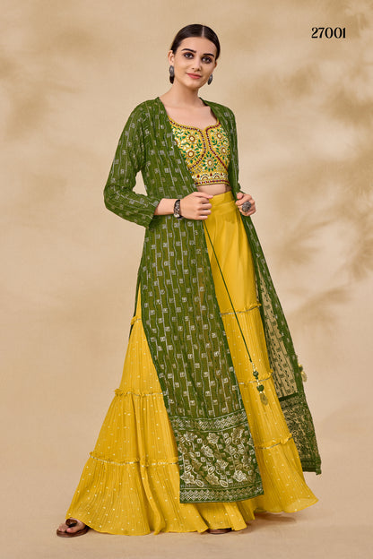 Fancy Green Color Salwar Suit Buy Now