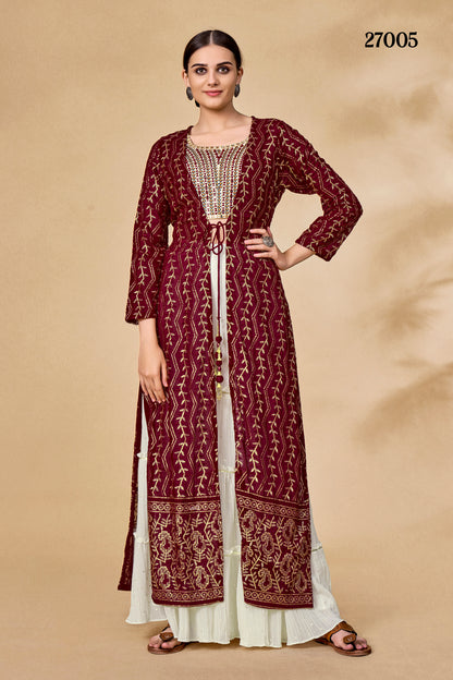Classy Maroon Color Salwar Suit Buy Now