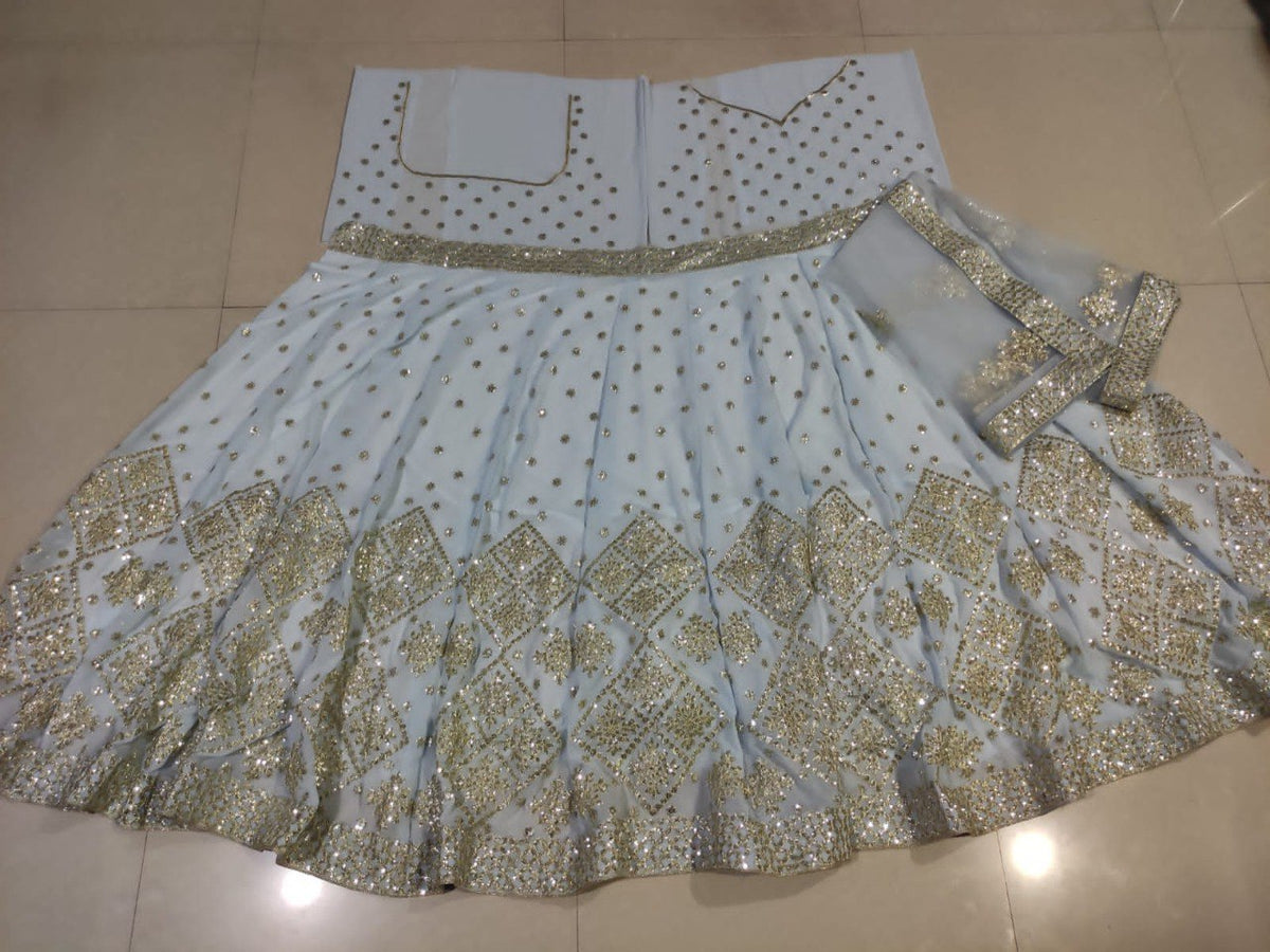 Trending White Color Lehenga Choli For Wedding - Joshindia