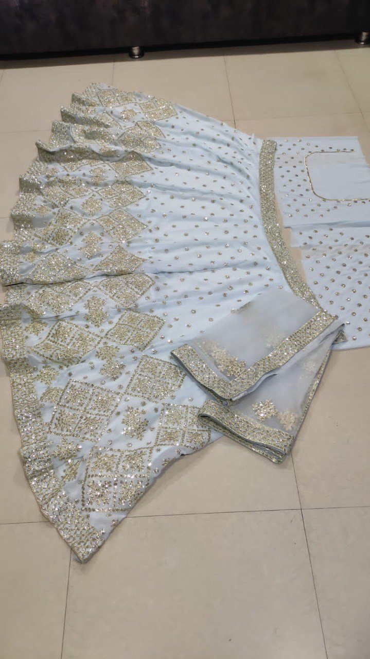Trending White Color Lehenga Choli For Wedding - Joshindia