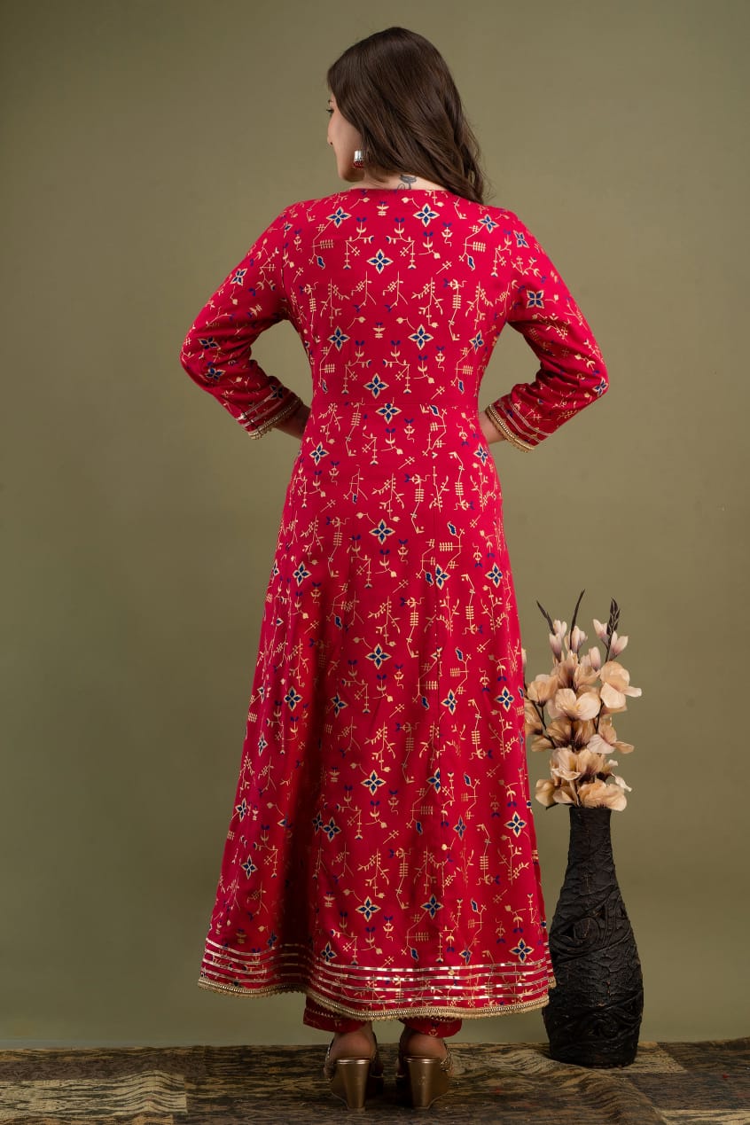 Best Red Color Kurti For Wedding - Joshindia