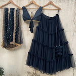 Beautiful Blue Lehenga choli For Wedding Buy Now - Joshindia