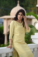 Elegant Muslin Embroidered Kurti With Pant & Dupatta - Joshindia