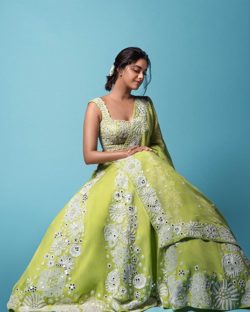 Light Green Color Heavy Designer Lehenga Choli Buy Online - Joshindia