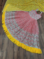 Buy Peach Color Latest Designer Gown Online - Joshindia