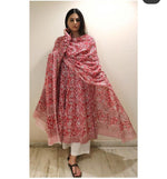 NEW LAUNCHBEAUTIFUL HEAVY COTTON ANARKALI KURTI WITH PANT MAL MAL DUPATTA - Joshindia