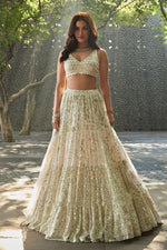 White Color Heavy Designer Lehenga Choli Buy Online - Joshindia