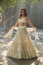 White Color Heavy Designer Lehenga Choli Buy Online - Joshindia