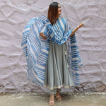 Beautiful Heavy Cottan Anarkali KURTI WITH PANT MAL MAL DUPATTA - Joshindia