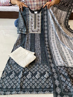 Amazing Grey Color Kurta Set At Josh India - Joshindia