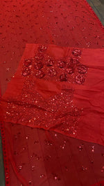 Beautiful sequence saree for partywear look - Joshindia