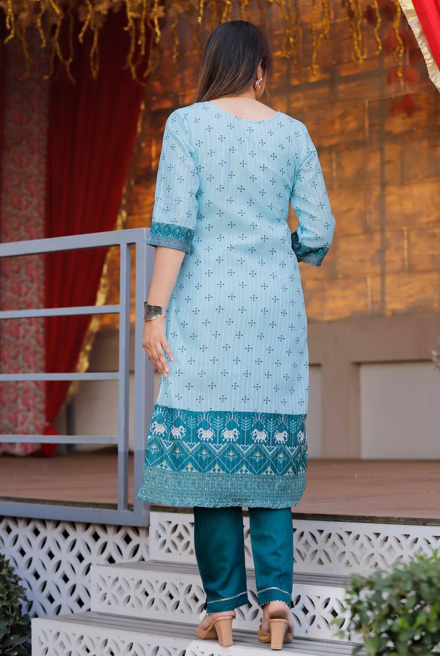 Buy Printed Kurta Set For Stylish Look At Low Price - Joshindia