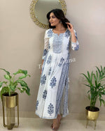 Trendy White Color Printed Kurta Set For Stylish Look At Best Price - Joshindia